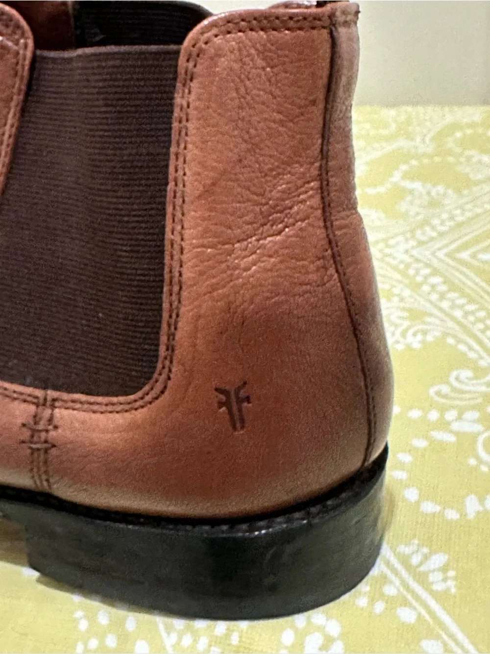 Frye Tyler Flex Leather Chelsea Ankle Boots